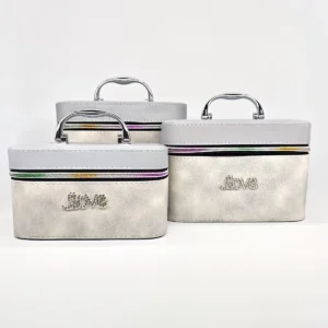 Valija Maquillaje Cuadrado 3Pcs.