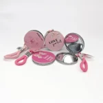 Espejo de Cartera Redondo Love con Charm