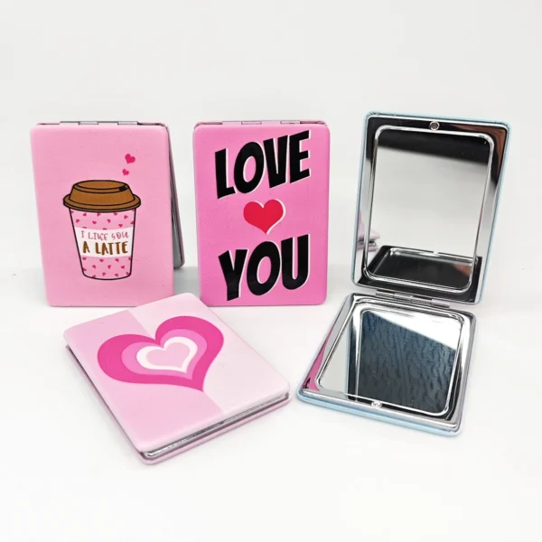 Espejo Corazón Rectangular