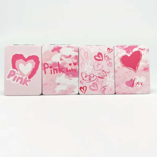 Espejo de Cartera Rectangular Pink