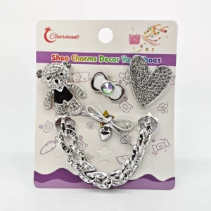 Set 5 Pines Para Crocs  Osito
