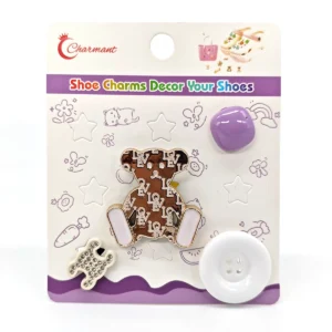 Set 5 Pines Para Crocs Flor