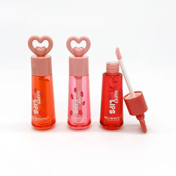 Brillo Labial Tapa Corazón