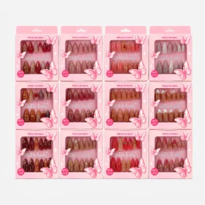 Uñas Postizas Almendra