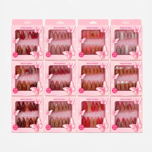 Uñas Postizas Almendra