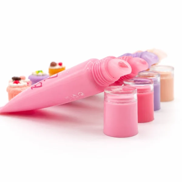 Brillo Labial con Llavero de Frutas
