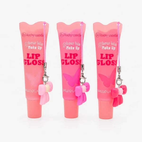 Brillo Labial con Llavero de Estrella