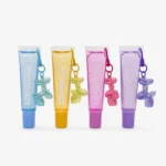 Brillo Labial con Llavero de Perrito Colores