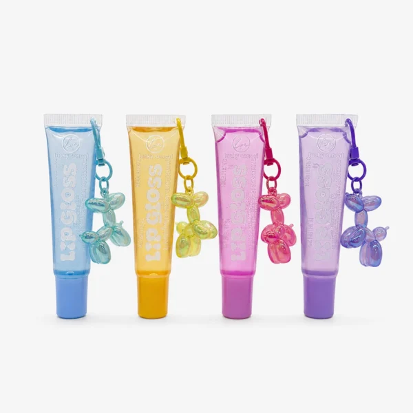 Brillo Labial con Llavero de Perrito Colores
