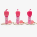 Brillo Labial con Llavero Manzana