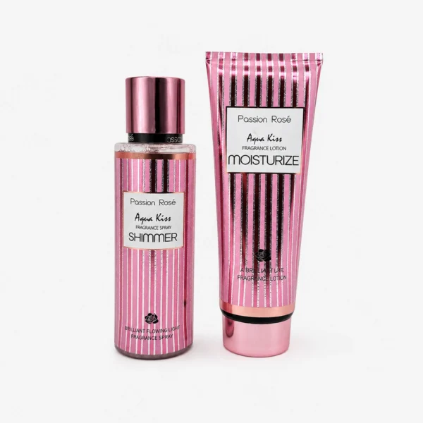 Set de Fragancia Body Splash + Crema Agua Kiss