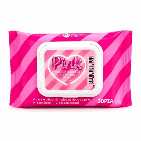Toallitas Desmaquillantes Pink 30 Pzas.
