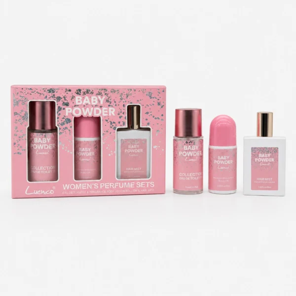 Set de perfumería 3 Pzas.