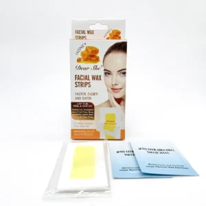 Tiras de Cera Depilatoria Facial con Extracto de Miel