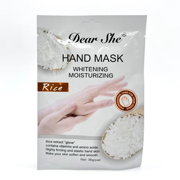 Mascarilla para Manos de Arroz