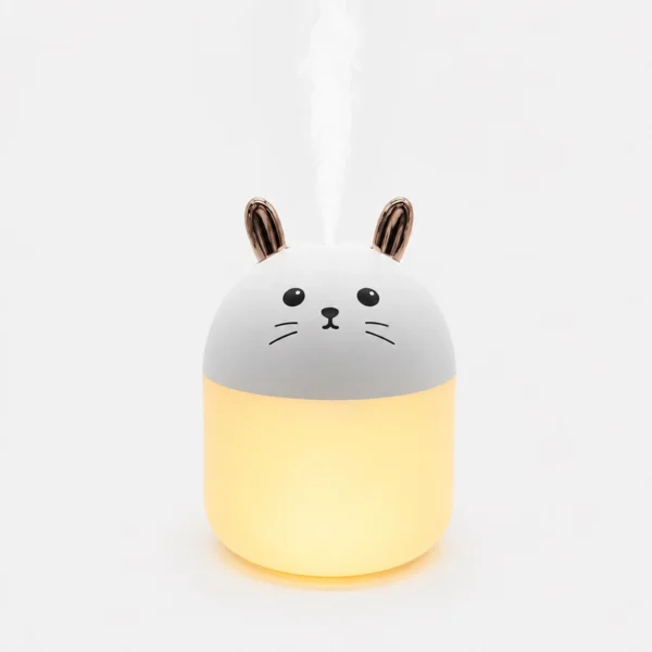 Lámpara LED de Conejo con Humidificador