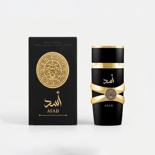 Perfume Árabe Asad Negro 50ml