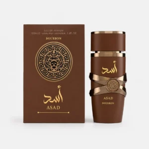 Perfume Árabe Asad Bourbon Marrón 100ml