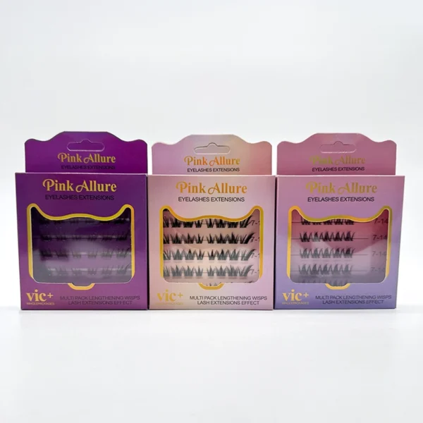 Set de Pestañas Multi Pack en Clúster Autoadhesivas