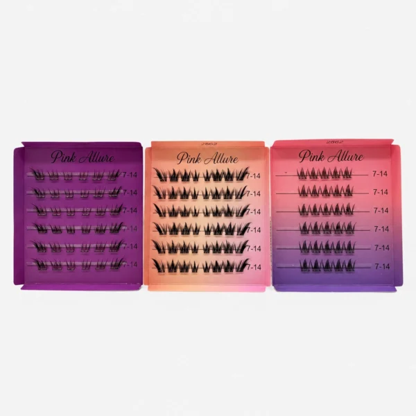 Set de Pestañas Multi Pack en Clúster Autoadhesivas