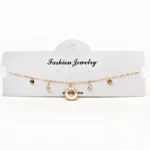 Collar Dorado con Dijes