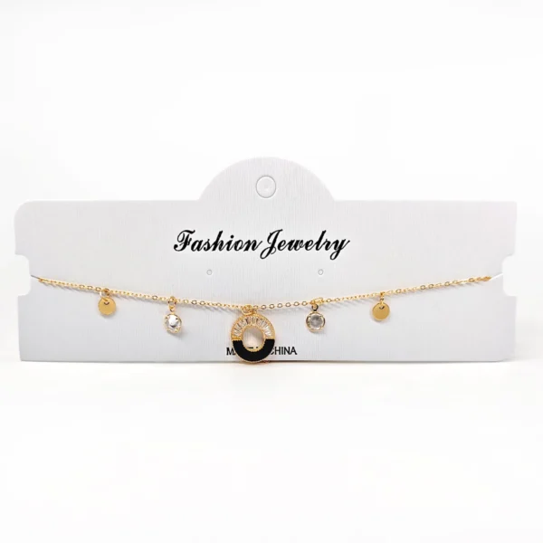Collar Dorado con Dijes
