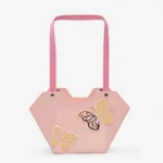 Bolsa con Grabado de Mariposa 23 X 15 X 9 cm