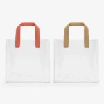 Bolsa con Manija de Cuerina 22 X 25 X 14.5 cm