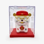 Maneki-neko Gato de la Fortuna con Lentes Solar