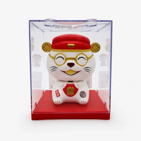 Maneki-neko Gato de la Fortuna con Lentes Solar