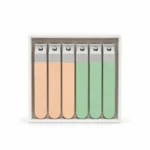 Corta Uñas de Colores Pastel 12 Pzas.
