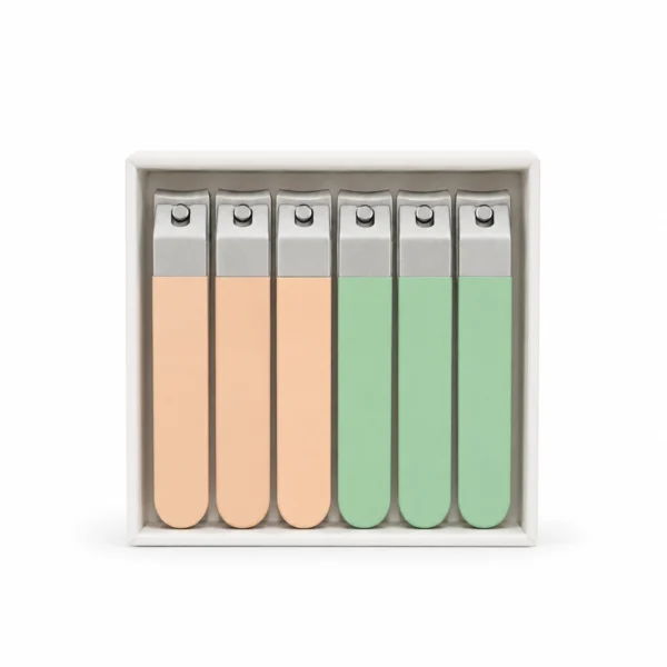 Corta Uñas de Colores Pastel 12 Pzas.