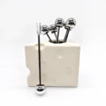 Set de Pinchos con Base en Forma de Queso