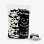 Set de Colitas Scrunchies con Encaje