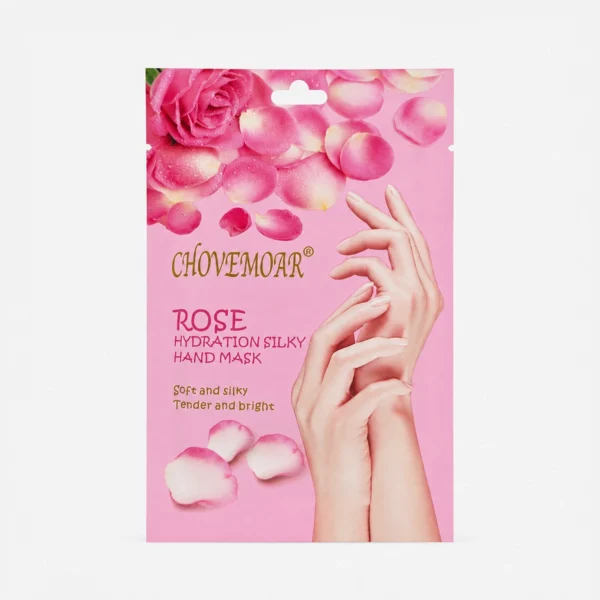 Mascarilla de Guantes para Manos Hidratación Sedosa de Rosas