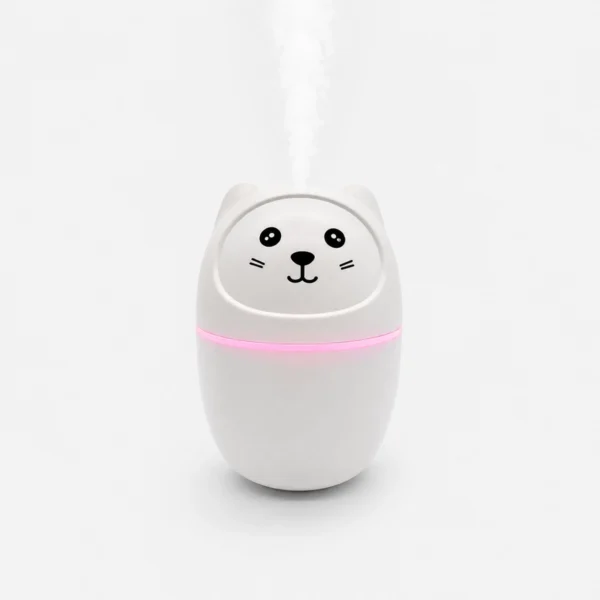 Lámpara LED de Gato con Humidificador