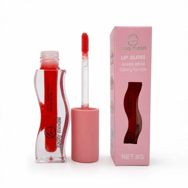 Brillo Labial Cajita Rosa