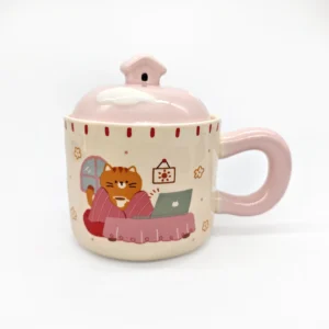 Taza Gatito con Tapa
