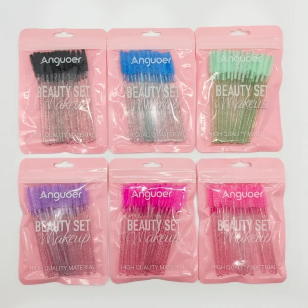 Cepillo para Pestañas y Cejas 20 Pzas.