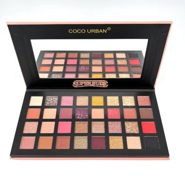 Paleta de Sombras Super Nude 36 Colores.
