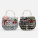 Cartera con Conejito y Apliques