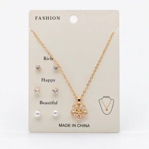 Set de Collar con Aritos