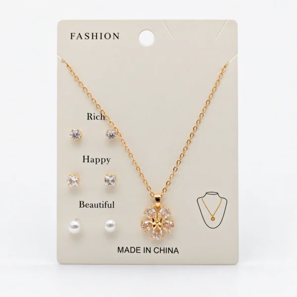 Set de Collar con Aritos