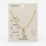 Set de Collar con Aritos