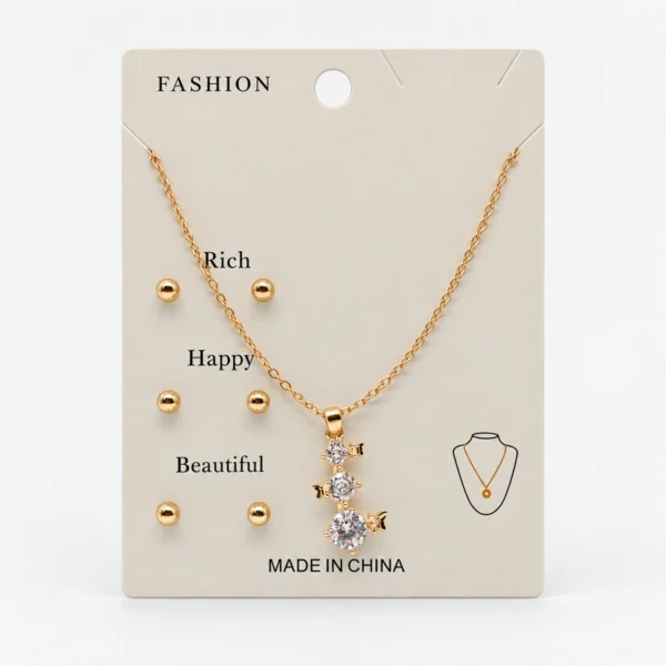 Set de Collar con Aritos