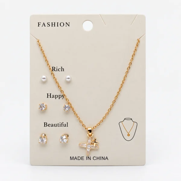Set de Collar con Aritos