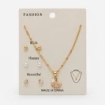 Set de Collar con Aritos