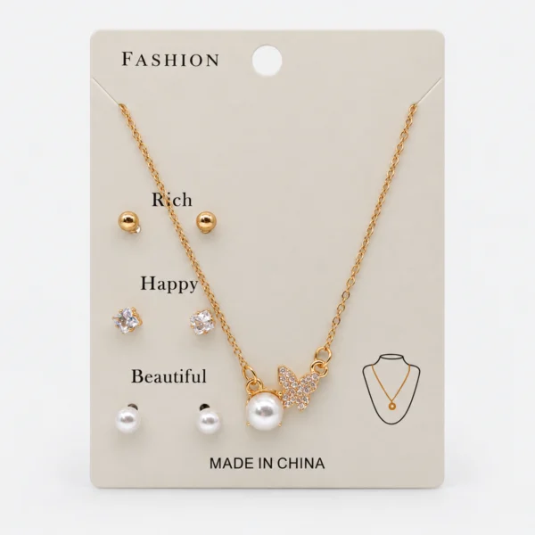 Set de Collar con Aritos