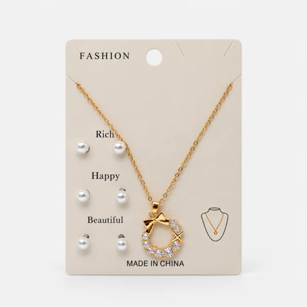 Set de Collar con Aritos