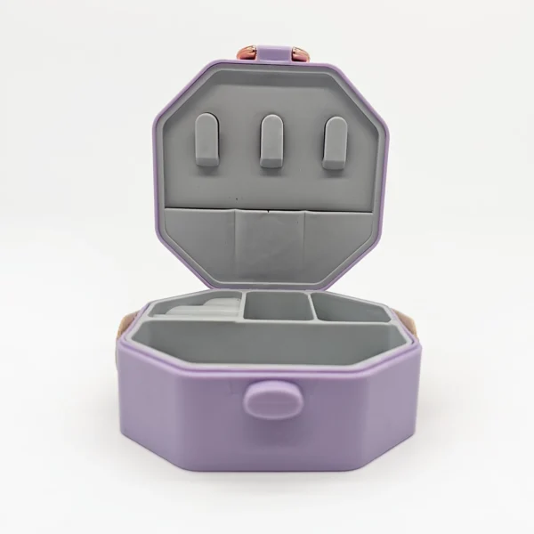 Mini Joyero Octagonal con Bandeja Organizadora